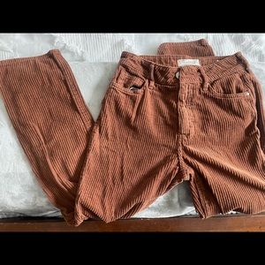 Pac Sun corduroy mom jeans